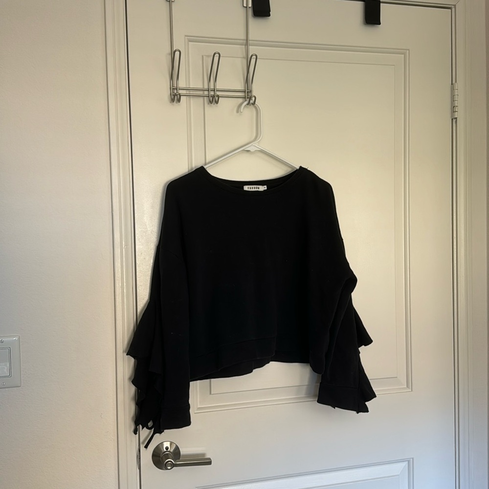 Black stylish sweatshirt
